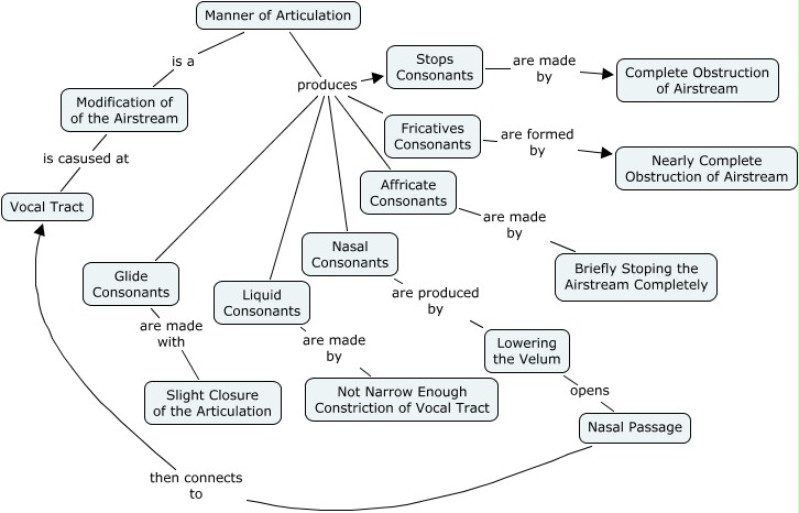 Manner Of Articulation