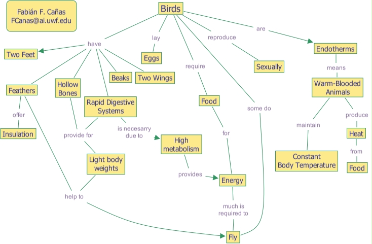 IHMC CmapTools - Concept Map :: Birds