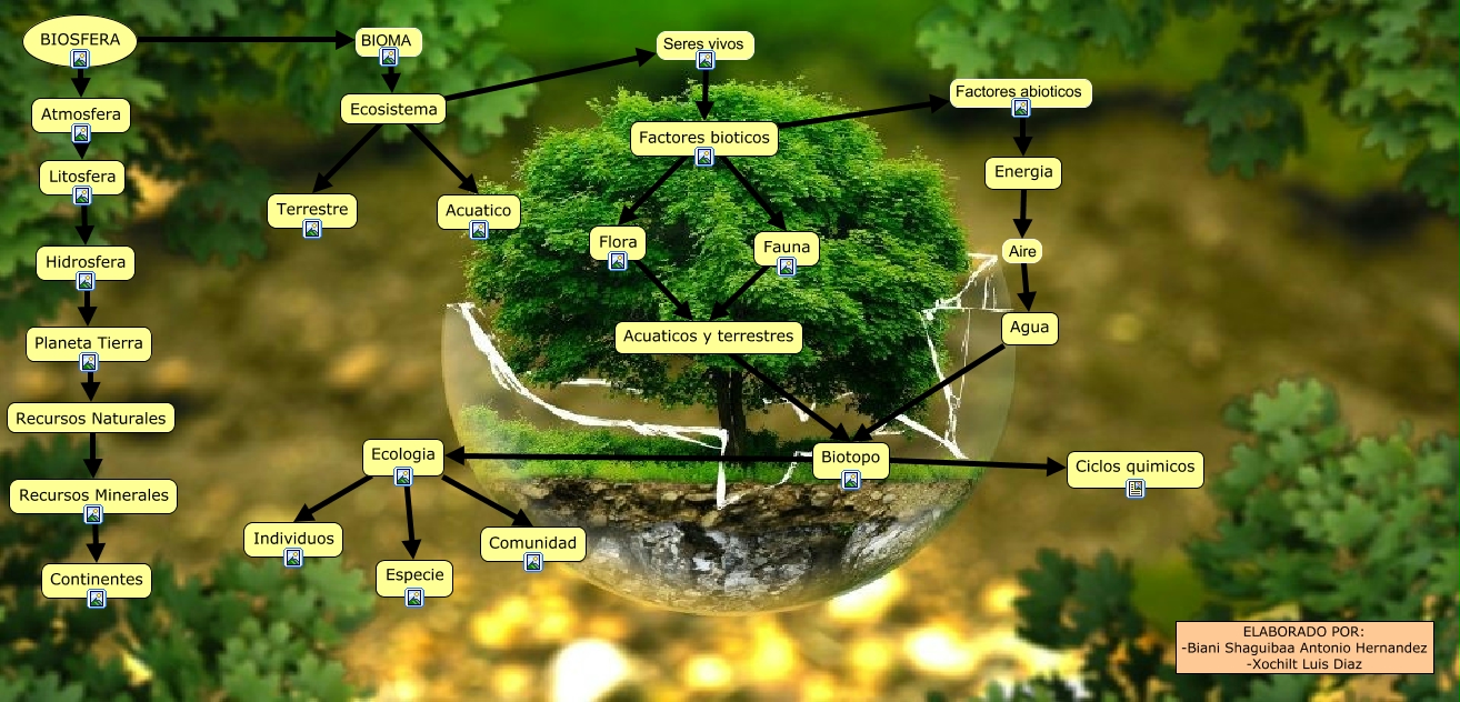 hidrosfera litosfera atmósfera biosfera